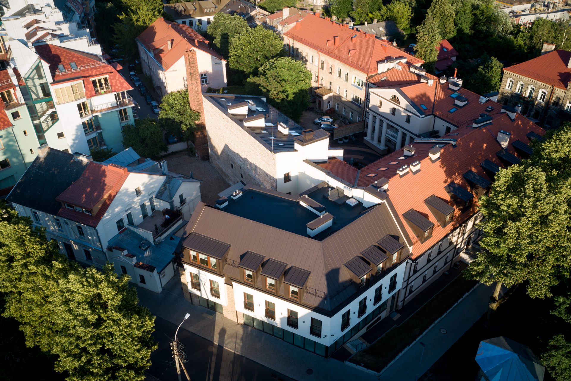 Pastato Polocko g. 2, Vilnius, rekonstravimo į gyvenamąjį apartamentų kompleksą darbai