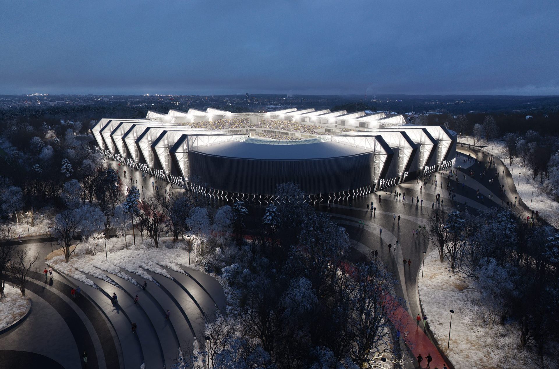 Naresta построит Национальный стадион в Вильнюсе