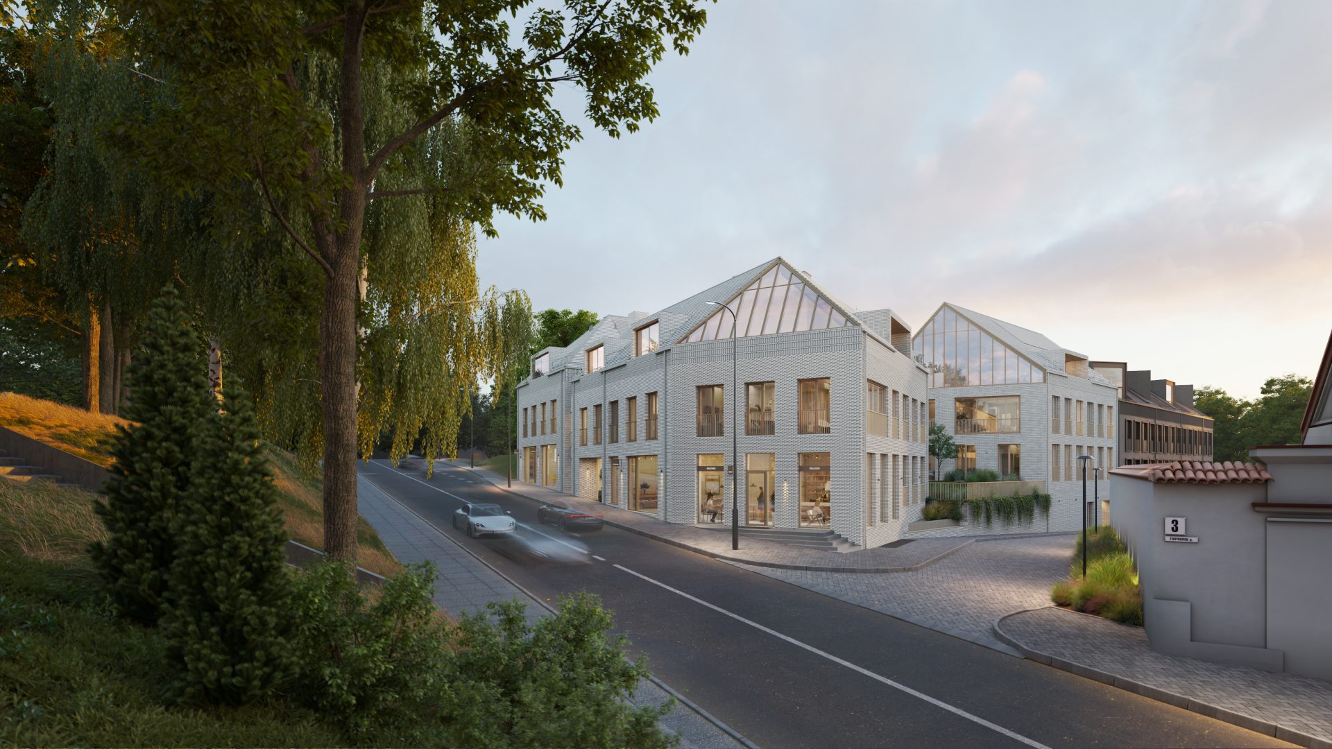 „Naresta“ statys prabangų namų kompleksą „Sanguškų parkas“ Vilniaus Senamiestyje